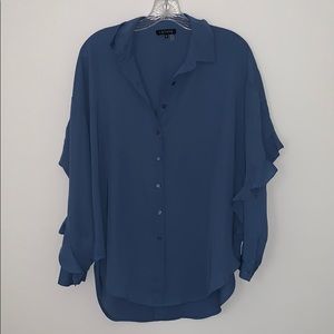 1. State Button Up High Low Shirt